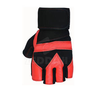 OEM Leather Weight Lifting <b>Gloves</b> Latest Style Gym Workout <b>Gloves</b> Wholesale with Best Quality Cheap Price - Product Image 6