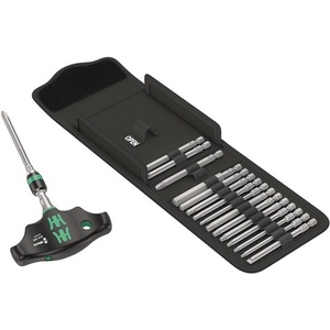 Wera KK 400 RA 17-Piece <b>Screwdriver</b> Bit Set-PH PZD TX Hex & Slotted - Product Image 1