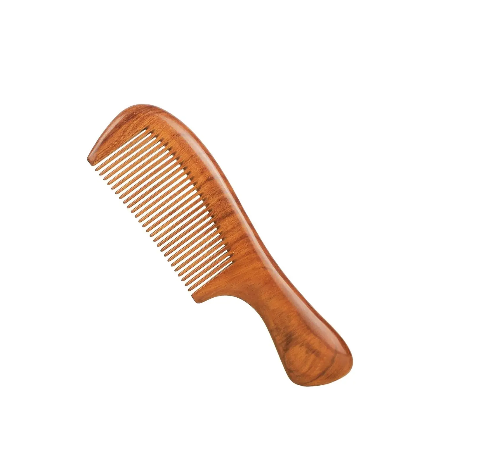 Eksportir India sisir rambut kayu pasokan terbaik untuk pria sisir kayu kualitas terbaik sisir Logo kustom produsen grosir