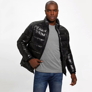 Veste polaire de haute qualité pour hommes personnalisée hiver rue principale conception à capuche longue et fine enduite à bas prix - Product Image 4