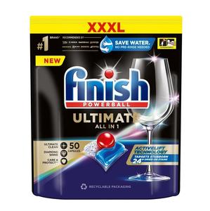 Pour Powerball Ultimate Plus Tout-en-un Capsules de lave-vaisselle écologiques jetables 50 unités (paquet en vrac) - Product Image 3