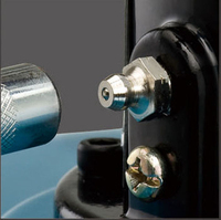 Pompe à graisse pneumatique haute pression LA401 avec pistolet à graisse OEM, capacité 200L, sortie 3/8 pour l'industrie automobile