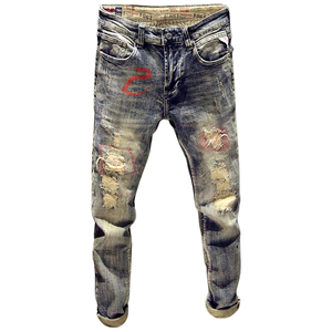 Novedad de 2025, pantalones vaqueros para hombre, cómodos, de calidad Premium, con patrón recto, cintura media, diseño frontal plano, último estilo - Product Image 6
