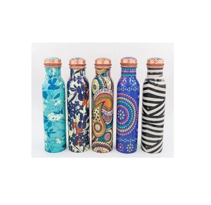 Bouteille de verres en cuivre au design élégant disponible en vrac fournisseur de qualité supérieure à un prix abordable - Product Image 6