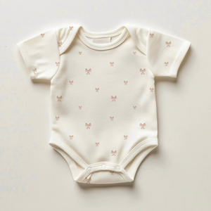 Ropa de Bebé Orgánica de Algodón OEM para Comprar en Línea: Peleles y Bodys para Niña de Algodón Orgánico y Bambú - Product Image 1