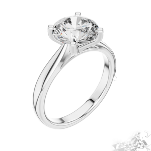 Anillo Solitario con Diamante de Laboratorio de 2.1 CT para Mujer, Claridad VVS-VS EF, Oro de 18K, 14K, 10K y Plata 925, Oro Rosa, Amarillo y Blanco - Product Image 4