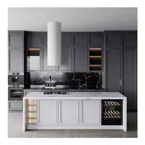 Armarios de cocina RTA multifuncionales modernos de madera maciza SANYANG-Fábrica de almacenes de EE. UU. Venta al por mayor de la mejor calidad Listo para montar - Product Image 5