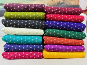 Luxurious Shiny Satin Fabric for <b>Wedding</b> Dresses Curtains Soft Flowing Drape with Beautiful Printed Pattern for Girls' Suits - Product Image 2