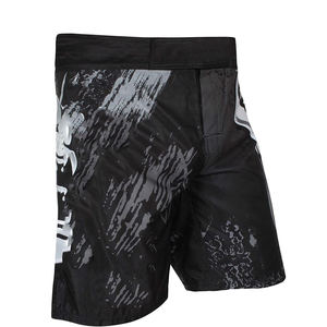 Pantalones Cortos Deportivos de Spandex/Poliéster para Artes Marciales, Entrenamiento de MMA, Boxeo, Unisex, Personalizados con Estampado, de Alta Calidad - Product Image 1