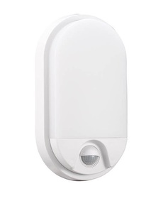 Oval <b>LED</b> wall <b>light</b> with <b>sensor</b>, Doko model, 15W, 4000K, White (GSC 200205057) - Product Image 1