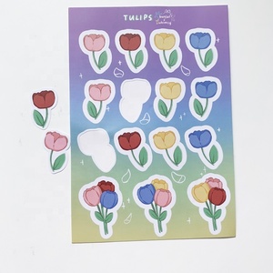 Feuilles autocollantes en <span class=keywords><strong>vinyle</strong></span> PVC A4, imprimées et personnalisées, Kawaii - Product Image 2