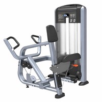 Máquina de remo sentado comercial con pila de pesas de 100 kg, equipo de entrenamiento de espalda de doble posición para gimnasio comercial