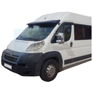 Protector de Visera Parasol para Coche Relay Jumper 2006-2014, de Alta Calidad, Duradero, Acabado Negro, Plástico ABS - Product Image 6