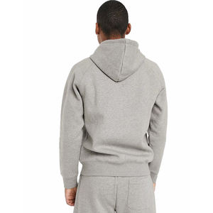 Logotipo personalizado al por mayor de alta calidad 100% algodón 280 gramos French Terry Hoodie y conjunto corto para los hombres - Product Image 4