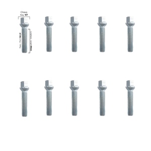 10 tornillos esféricos ch.17 14x1.5 l.60mm - Product Image 1