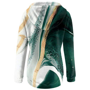 ชุดฮู้ดดี้พิมพ์ลายสำหรับผู้หญิง ฤดูใบไม้ร่วง-ฤดูหนาว ปี 2024 ชุดสเวตสูท ปักลายตามสั่ง เสื้อฮู้ดดี้แบบสวมหัว ผ้าฝ้าย 100% สีตามสั่ง รับผลิตแบบ OEM - Product Image 6