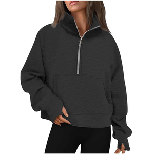 Premium Quality Women's Casual Fleece Zip-Up Hoodie Breathable Winter Wear with <b>Tie</b> Dye Pocket and Front Embroidered Design - Product Image 2