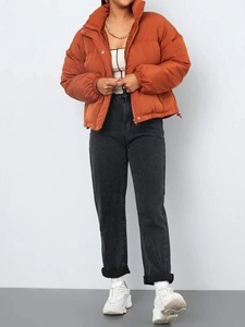 Wholesale <b>Cheap</b> Price High Quality Women Puffer <b>Jacket</b> Street Wear <b>Winter</b> Warm Women's Bubble <b>Jacket</b> - Product Image 2