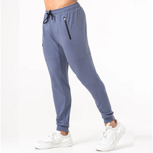 OEM Custom <b>Men's</b> <b>Skinny</b> <b>Joggers</b> Heavyweight Casual Polar Fleece Tracksuit Pants Breathable and Printed for Spring Season - Product Image 2