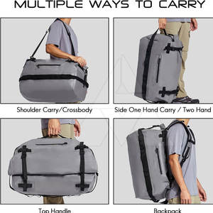 Sacs de sport imperméables Offre Spéciale fabriqués au Pakistan Sacs de sport imperméables unisexes avec logo personnalisé - Product Image 3