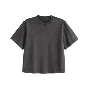 T-shirt urbain décontracté pour hommes et femmes en mélange de coton léger coupe décontractée design graphique minimal streetwear de tous les jours vente en gros - Product Image 6