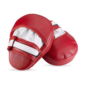 แผ่นซ้อมมวยหนังแท้คุณภาพสูงแบบปรับแต่งได้ พร้อมคุณสมบัติป้องกันและระบายอากาศสำหรับการฝึกซ้อม - Product Image 2