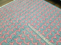 Tapis d'intérieur en laine 100% premium, tissé, doux, écologique, en fibres naturelles, pour salon, chambre ou entrée