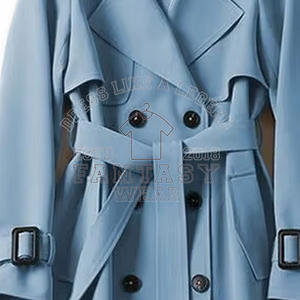 FANTASY WEAR OEM 2026, Abrigo de Cachemira de Doble Cara de Último Diseño para Mujer, Chaqueta de Lana de Moda de Longitud Media a Larga, Certificación CE ISO - Product Image 6