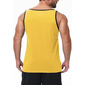 Débardeur de sport pour homme 100% coton respirant Nouveau design Ventilation estivale Isolation hivernale - Product Image 5