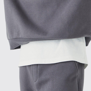 Nouveau style, logo personnalisé, survêtement pour homme en coton d'hiver, imprimé délavé à l'acide, style streetwear, ensemble sweat-shirt et jogging, séchage rapide, respirant - Product Image 3