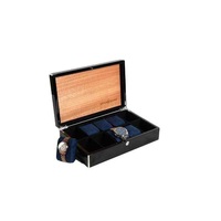 Boîtes de rangement personnalisées de luxe avec logo, présentoir, fabricant de mode, approvisionnement direct, boîte à montre en bois spéciale