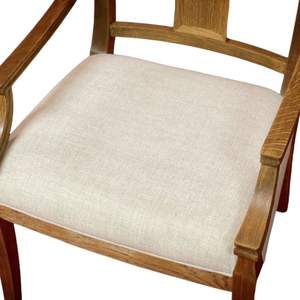 High Quality Indoor Deluxe Midcentury <b>Modern</b> <b>Dining</b> Furniture Solid Walnut Wood <b>Dining</b> <b>Chair</b> Fabrics - Product Image 6