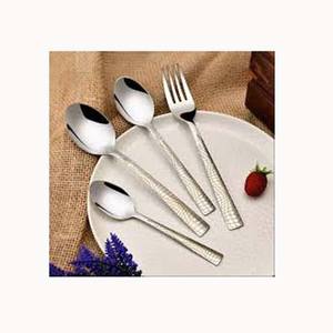 Silver Commercial Hotel & Kitchen Luxury Style Stainless Steel Tableware High Quality Silver Flatware <b>Cutlery</b> Set Wedding Events - Product Image 3