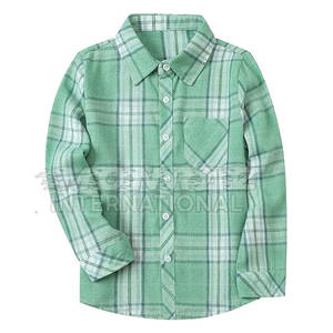 Camisas de franela sólidas retro casuales para adultos 100% algodón transpirable respetuoso con el medio ambiente estilos de moda uso diario - Product Image 1