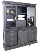Armoire de présentation moderne de luxe en bois massif de haute qualité avec porte coulissante, écologique, grande capacité, mobilier pour la maison, le bar ou l'hôtel