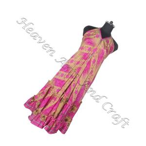 SD007 Vintage seda espagueti indio paquistaní Saree/Sari/Shari para mujeres Hippy Boho estilo caliente Sexy algodón usable India - Product Image 1