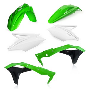 Acerbis Plastic <b>Kit</b> for Kawasaki Including Skid Plates - Product Image 1