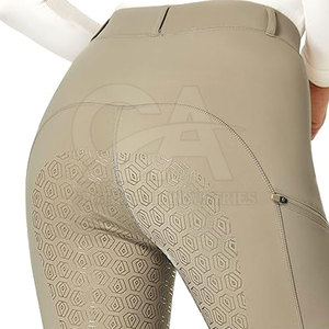 2026 Pantalon d'équitation pour femme, taille haute élastique, pour l'entraînement, anti-transpiration et antidérapant, Jodhpur et Breeches - Product Image 4