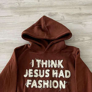 Ensemble survêtement homme hiver 2026 de qualité supérieure, personnalisé, broderie appliquée, coupe évasée, effet délavé soleil, vente en gros - Product Image 4