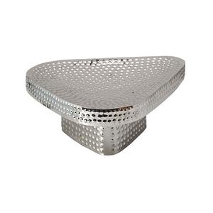 Soporte para pasteles de aluminio de tres niveles con acabado antiguo de forma redondeada de estilo alemán, el más vendido para el hogar y restaurantes. - Product Image 6