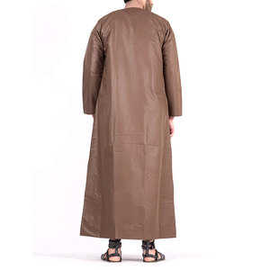 Vente en gros de vêtements musulmans traditionnels, jubah arabe pour hommes Thobe vêtements islamiques Jalabiya pour hommes Thobe - Product Image 3