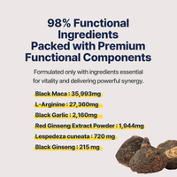 [Welltreat] Maca noire premium 5000, poudre de racine de maca en capsules, soutien énergétique quotidien, maca haute puissance