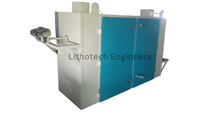 Industriële elektrische traydroger met hoge capaciteit, 96 trays, 250 kg/batch, 25 PK, 100 ° C Roestvrijstalen voedseldroogmachine