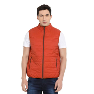 Chaleco Acolchado Reversible Informal de Invierno, Personalizado OEM, Más Vendido, Tejido de Cuero Suave, MOQ Bajo, Fabricación en Pakistán, Ropa Exterior - Product Image 1