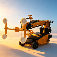 Lève-vitre à ventouse en métal durable pour une utilisation prolongée dans la construction