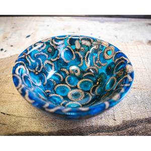 Antique <b>Wood</b> & Resin Customized Color Epoxy Resin Joint <b>Wood</b> <b>Fruit</b> Salad Bowls Best Quality Dinnerware Bowl Print Christmas - Product Image 5