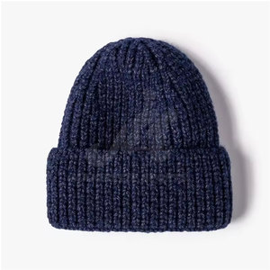 Casual Beanies <b>Hats</b> Stretchable <b>Warm</b> Knit Design for Winter Wear Outdoor Use and Street Fashion In Wholesale - Product Image 2