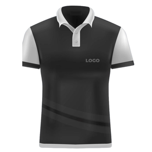 Pure Custom Men's for Polo Jersey Precio bajo Tallas grandes Camisa deportiva de manga corta Tela de punto transpirable Impresión por sublimación - Product Image 3