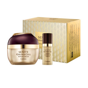 Crema Reparadora Golden Cell de Senite 30ml, Hidratante con Péptidos para Uso Doméstico, Antiarrugas, Antimanchas, con Vitamina B5, Vegana - Product Image 1