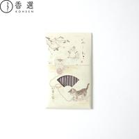 Bâtons d'encens en bois de santal et bambou Kosaido Iyashineko Parfum Première Neige - Aromathérapie Parfum d'hiver de Kyoto, Japon |   Livraison gratuite